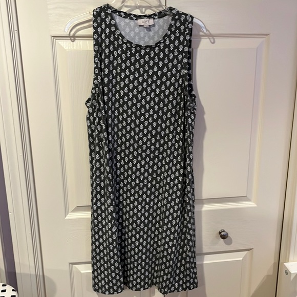 LOFT Dresses Loft Outlet Xl Sleeveless Dress Olive Green Poshmark